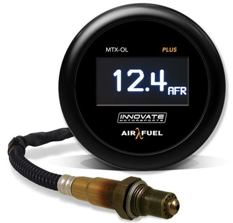 Innovate Motorsports Innovate MTX-OL PLUS Wideband Digital Air/Fuel Ratio OLED Gauge Kit 3ft w/O2 Sensor