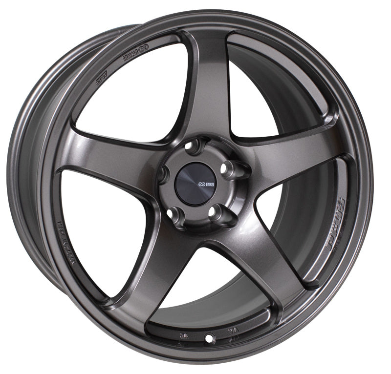 Enkei PF05 17x9.5 5x114.3 35mm Offset 75mm Bore Dark Silver Wheel