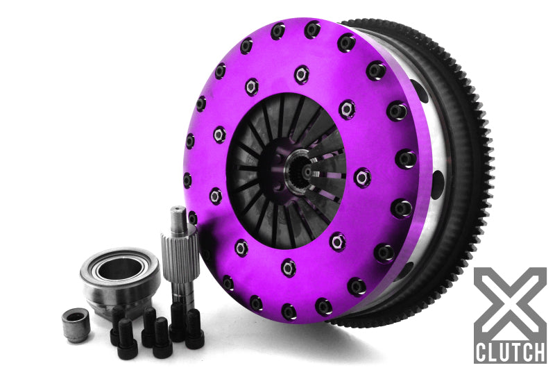 Clutch-Kit-Inc-Chromoly-Flywheel;-9-Twin-Solid-Ceramic-Clutch-Discs