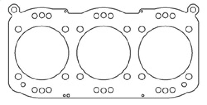 Cometic Gasket Cometic 01-04 Porsche 996TT 3.6L 102mm Bore .036in MLS Head Gasket