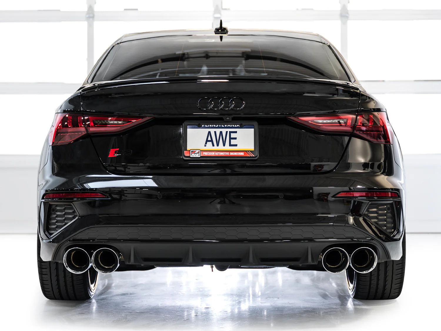 AWE Tuning Touring Exhaust - Audi 8Y S3