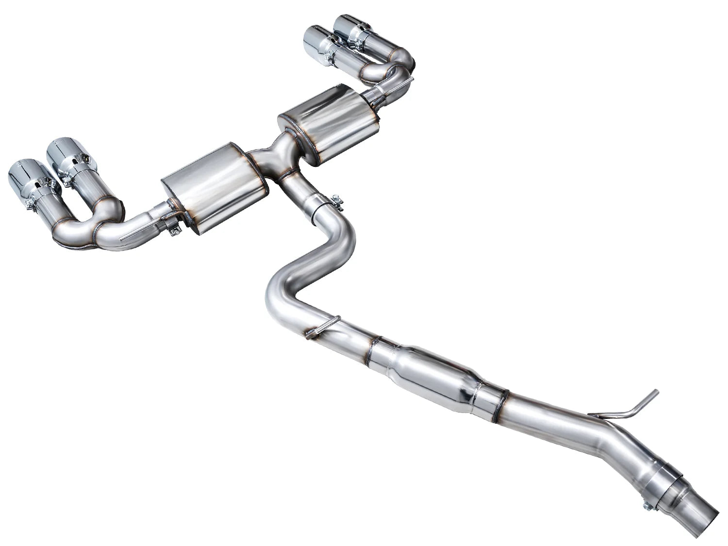 AWE Tuning Touring Exhaust - Audi 8Y S3