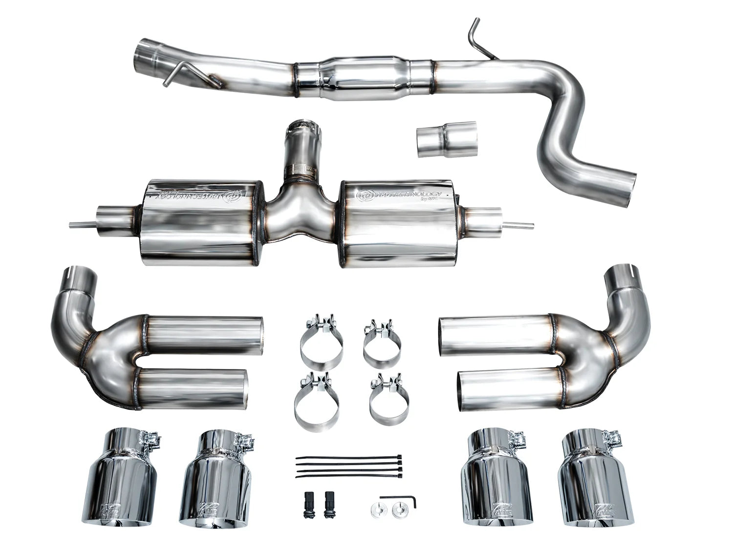 AWE Tuning Touring Exhaust - Audi 8Y S3