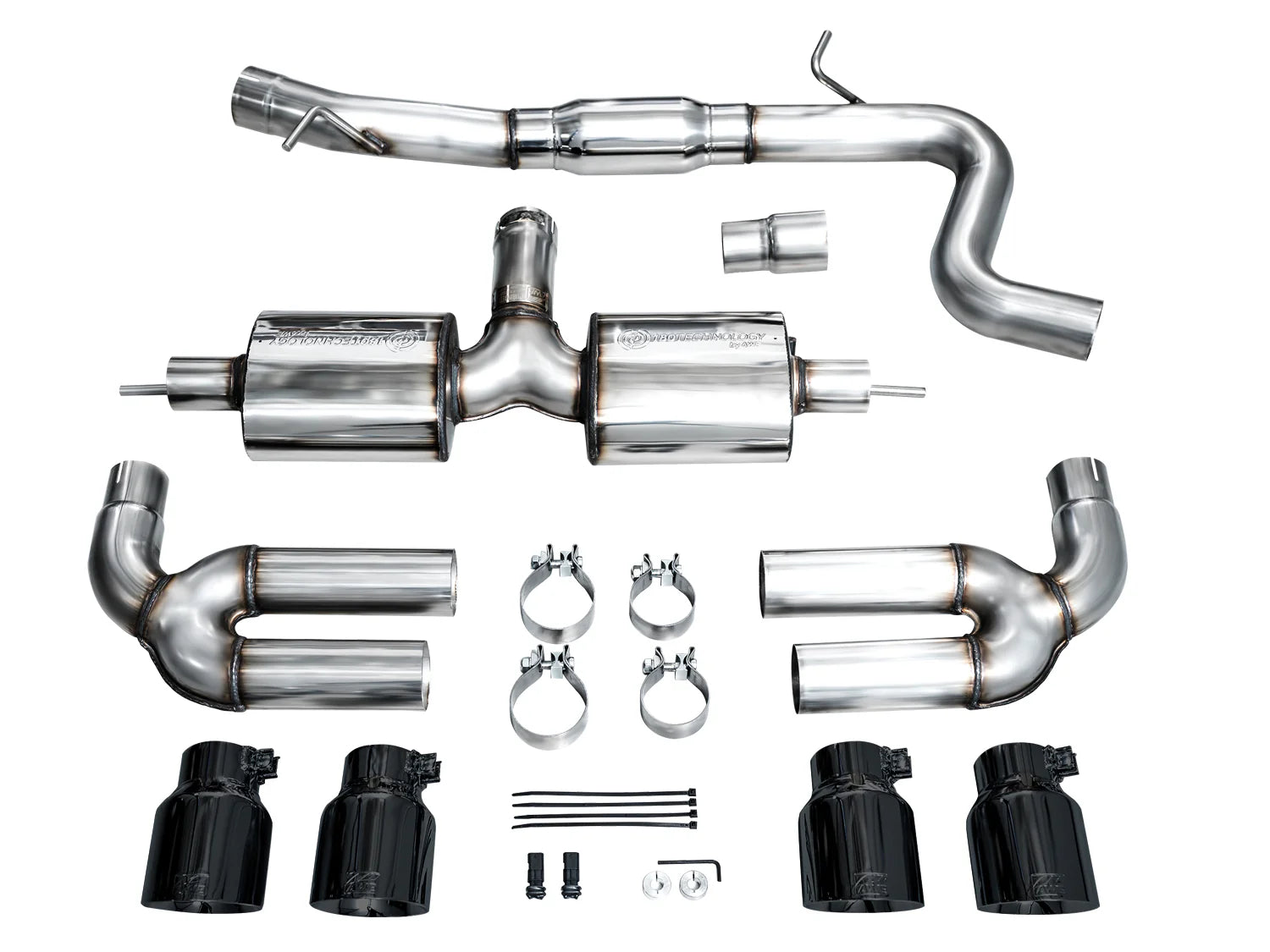 AWE Tuning Touring Exhaust - Audi 8Y S3