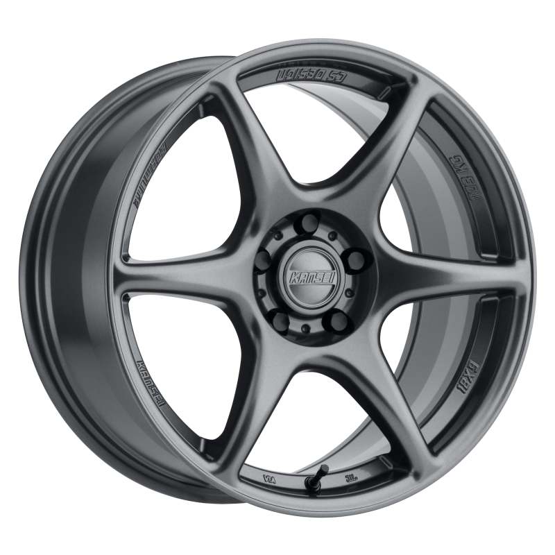 Kansei Wheels Kansei K11G Tandem 18x8.5in / 5x100 BP / 35mm Offset / 73.1mm Bore - Gunmetal Wheel