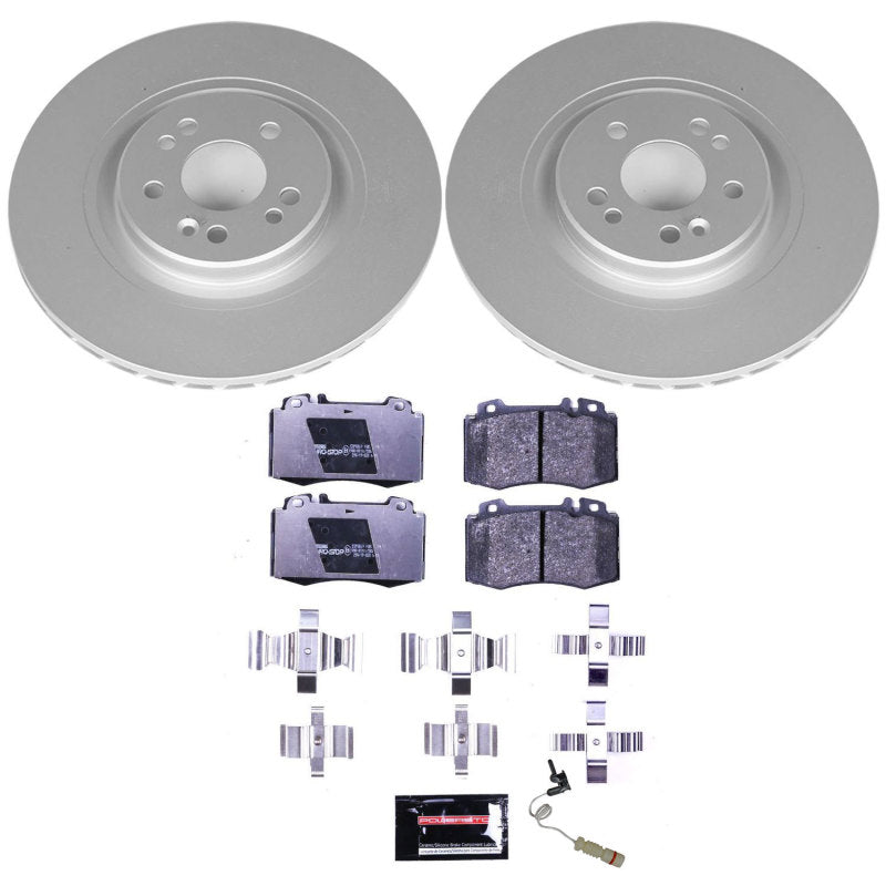 PowerStop Power Stop 00-03 Mercedes-Benz ML55 AMG Front Euro-Stop Brake Kit