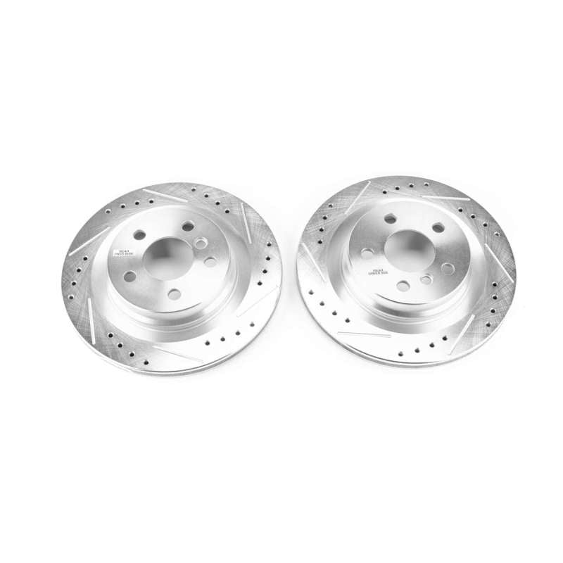 PowerStop Power Stop 16-18 BMW X1 Rear Evolution Drilled & Slotted Rotors - Pair