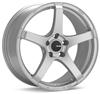 Enkei Kojin 17x8 35mm Offset 5x114.3 Bolt Pattern 72.6mm Bore Dia Matte Silver Wheel