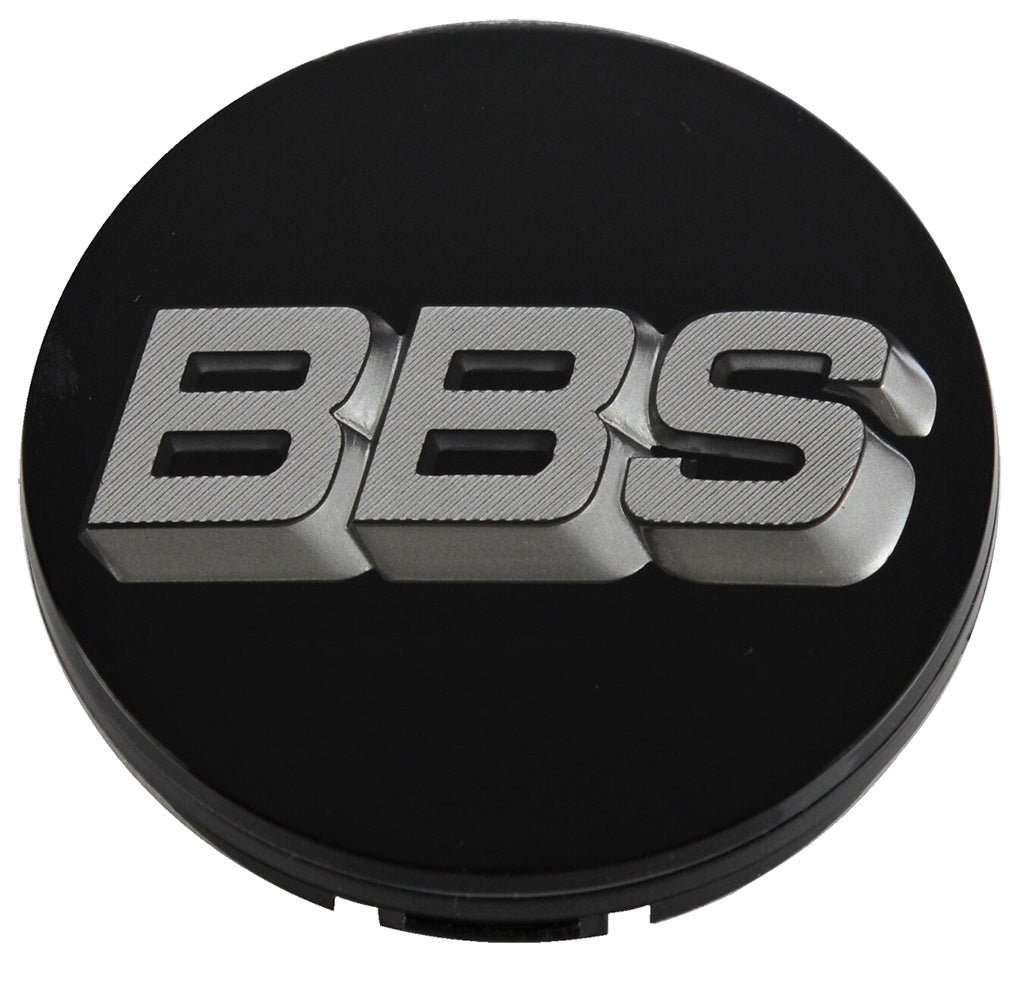 BBS Center Cap 56mm Black/Platinum - 3D