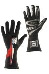 OMP Racing OMP Os 60 Gloves Black/- Medium (Red) (Fia/Sfi)