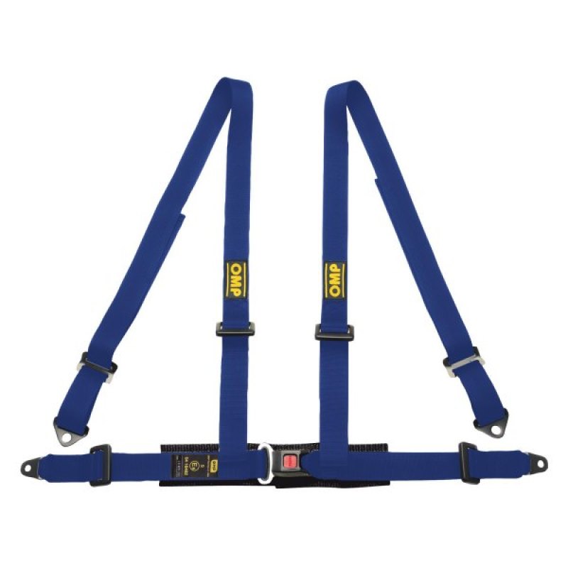 OMP Racing OMP 4 Point Harness - Blue