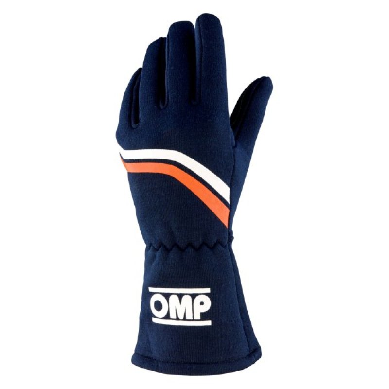 OMP Racing OMP Dijon Gloves My2021 Navy Blue - Size M (Fia 8856-2018)