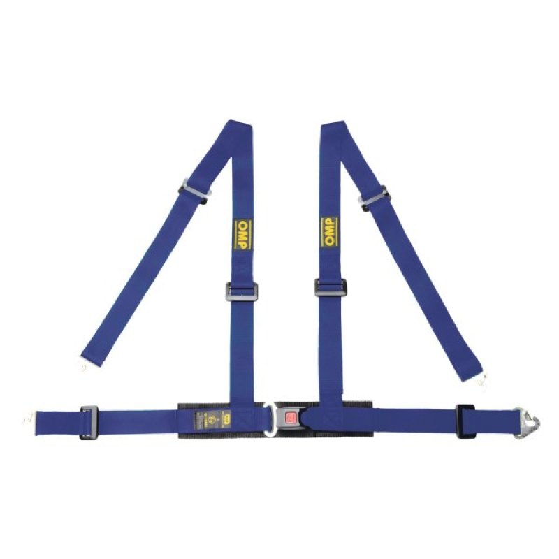 OMP Racing OMP 4 Point Harness - Blue