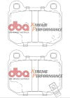 DBA 03-06 EVO / 04-09 STi / 03-07 350Z Track Edition/G35 w/ Brembo XP650 Rear Brake Pads