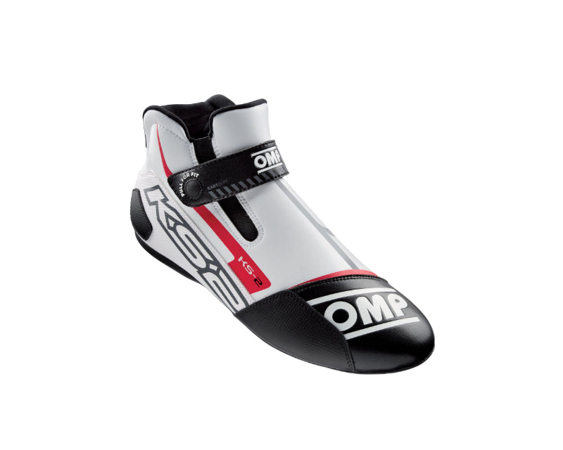 OMP Racing OMP KS-2 Shoes My2021 White - Size 32