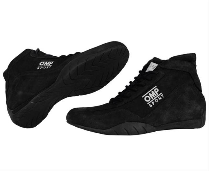 OMP Racing OMP Os 50 Shoes - Size 10.5 (Black)