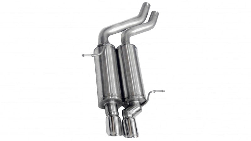 CORSA Performance Corsa 01-06 BMW 325i/ci Convertible E46 Polished Sport Axle-Back Exhaust