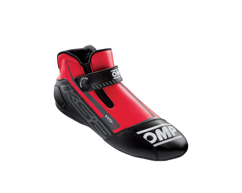 OMP Racing OMP KS-2 Shoes My2021 Red/Black - Size 32