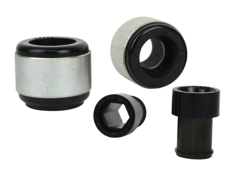 Whiteline Plus 10/01-05 BMW 3 Series E46 Front Control Arm - Lower Inner Rear Bushing Kit -- DISCONTINUED