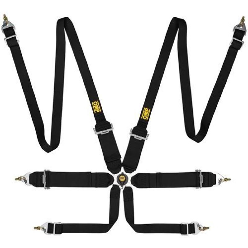 OMP Racing OMP First 3/2 Racing Harness Black