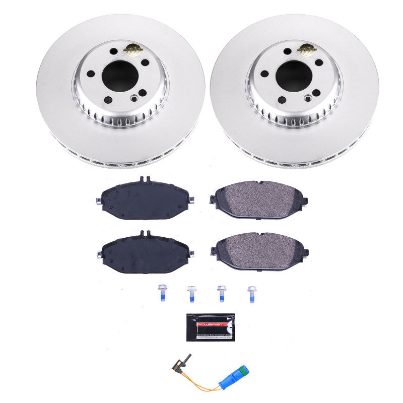 PowerStop Power Stop 17-18 Mercedes-Benz C300 Front Euro-Stop Brake Kit