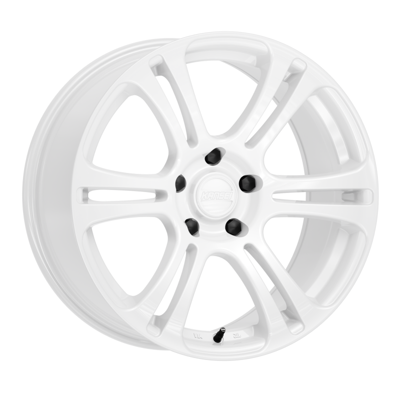 Kansei Wheels Kansei K16W Neo 18x9.5in / 5x100 BP / 35mm Offset / 73.1mm Bore - Gloss White Wheel