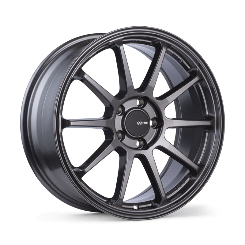 Enkei PX-10 18x8 5x112 45mm Offset 72.6mm Bore Matte Gunmetal Wheel