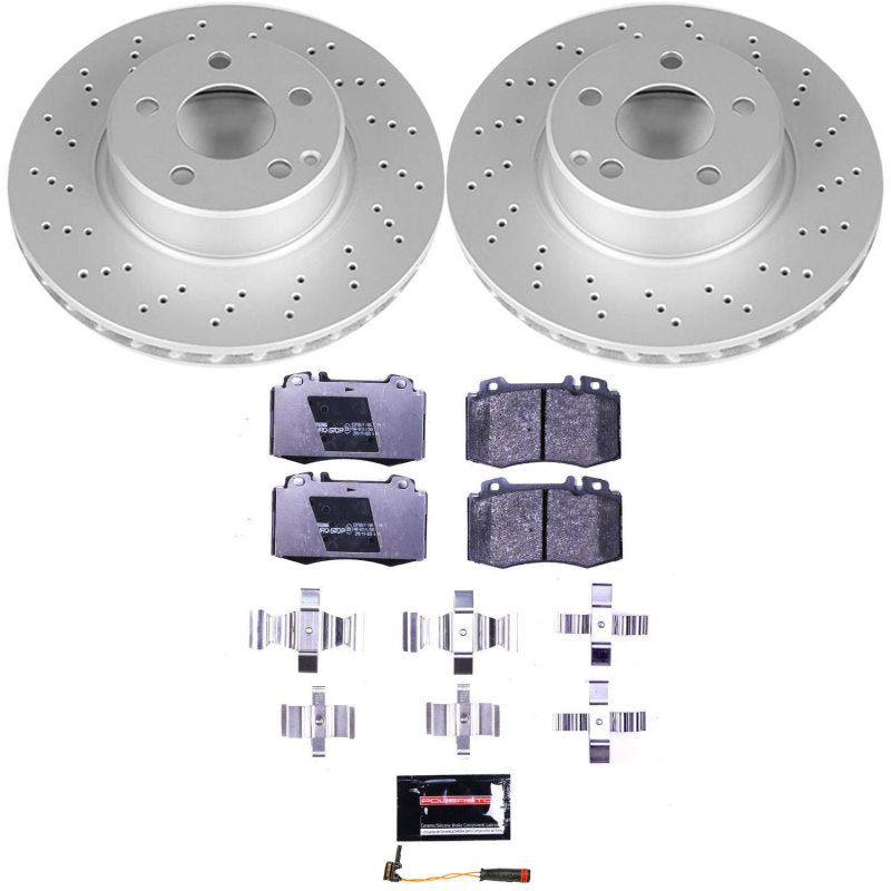 PowerStop Power Stop 03-06 Mercedes-Benz CL500 Front Euro-Stop Brake Kit