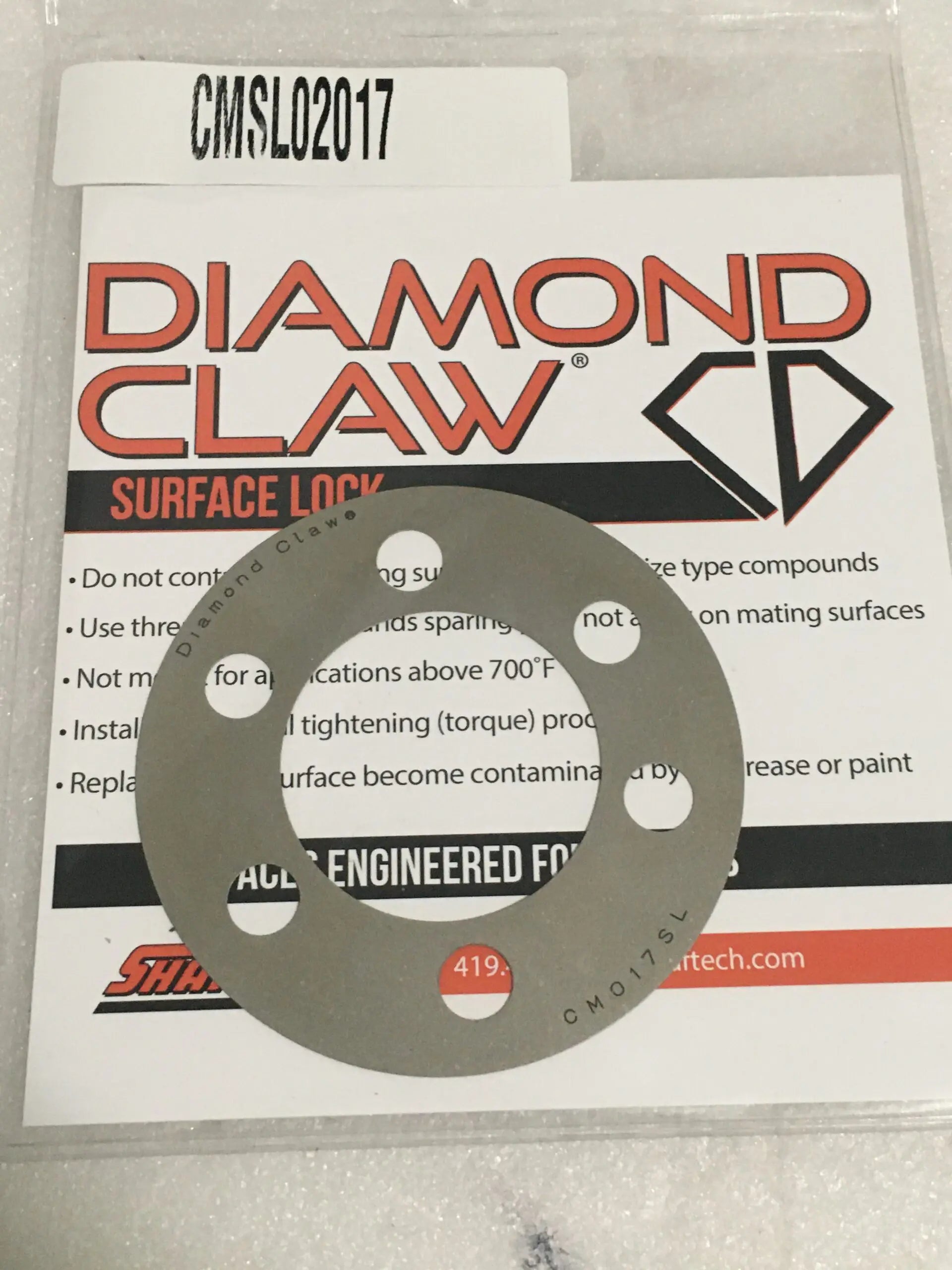 Ringer Racing Diamond Claw Flywheel Crank Flange Surface Lock Shim