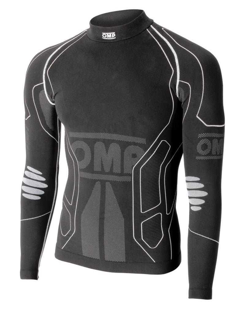 OMP Racing OMP KS Winter Shirt Black - Size 10-12 Years (For Children)