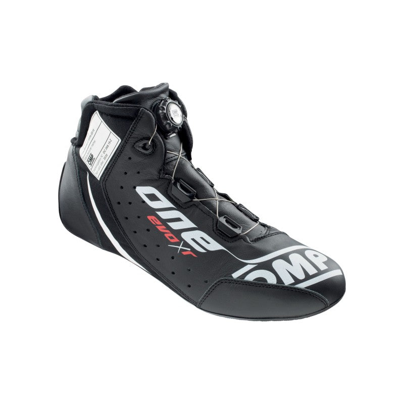 OMP Racing OMP One Evo X R Shoes Black - Size 37 (Fia 8856-2018)