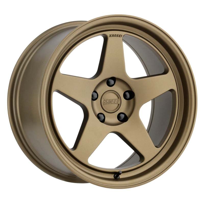 Kansei Wheels Kansei K12B Knp 17x8.5in / 5x127 BP / -10mm Offset / 78.1mm Bore - Bronze Wheel