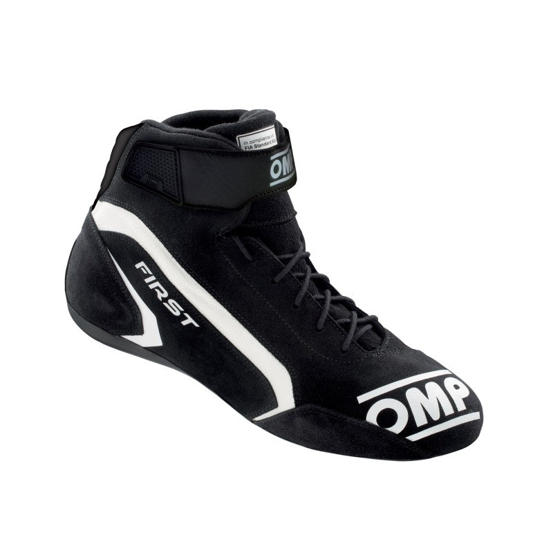 OMP Racing OMP First Shoes My2021 Black - Size 37 (Fia 8856-2018)