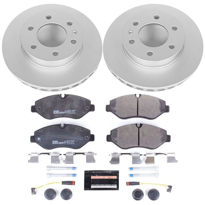 PowerStop Power Stop 07-09 Dodge Sprinter 2500 Front Euro-Stop Brake Kit