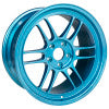 Enkei RPF1 18x9.5 5x114.3 38mm Offset 73mm Bore Emerald Blue Wheel