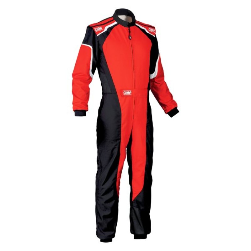 OMP Racing OMP KS-3 Overall Red/Black - Size 130 (For Children)