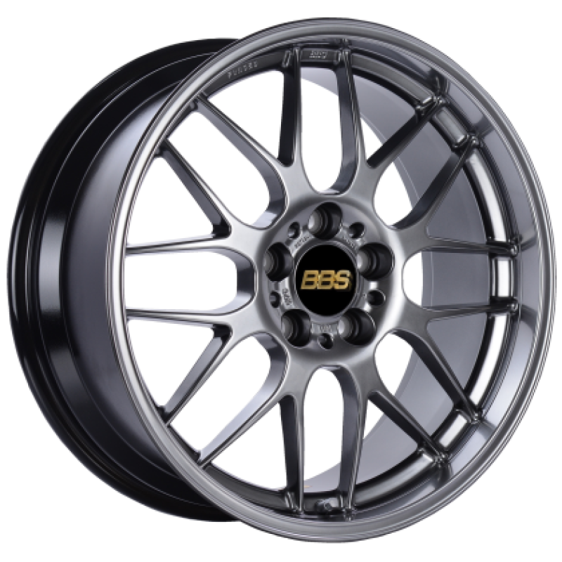 BBS RG-R 19x8 5x114.3 ET42 Diamond Black Wheel -82mm PFS/Clip Required