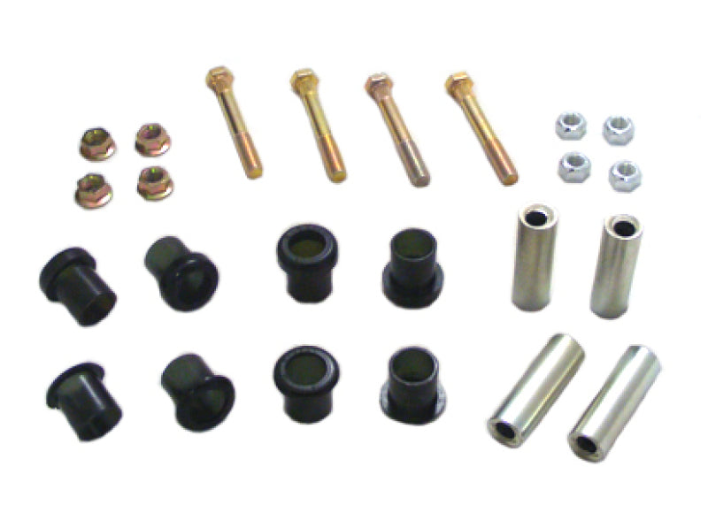 Whiteline Plus 5/83-5/01 BMW 3 Series Rear Camber/Toe Control Arm Lower Inner & Outer Bushing Kit -- DISCONTINUED