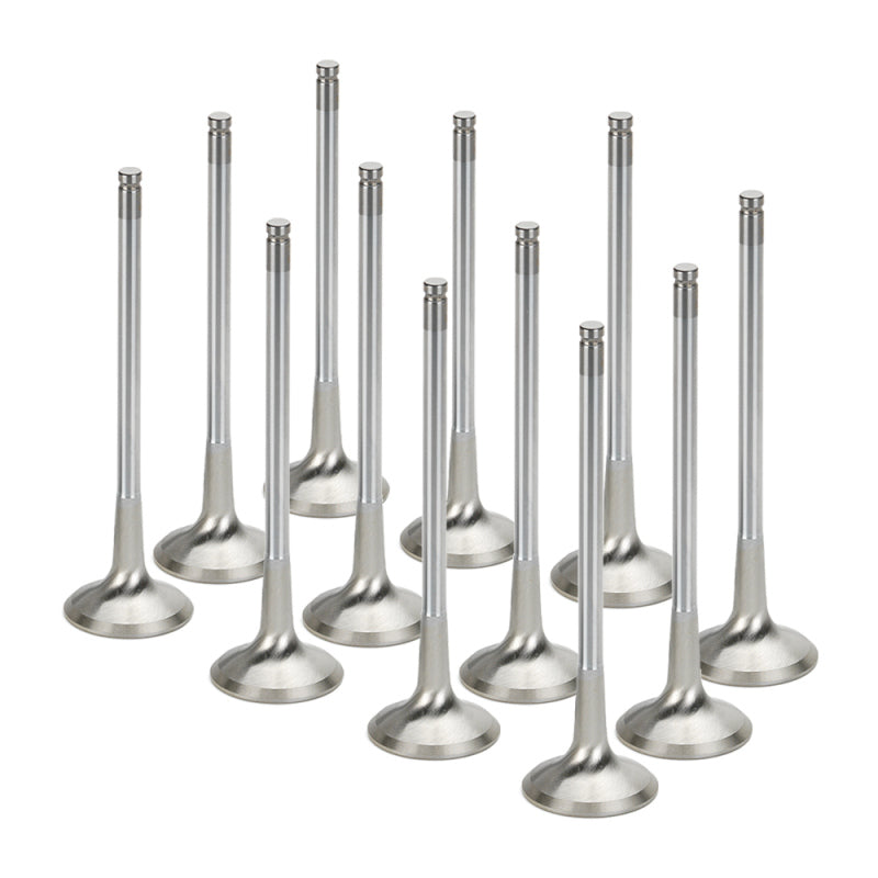 Supertech BMW N54 Inconel Exhaust Valve 28mm(std) Chrome -Set of 12 (Use w/ locks KPR-6S/7)