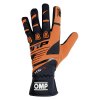 OMP Racing OMP KS-3 Gloves Orange/Black - Size 4 (For Children)