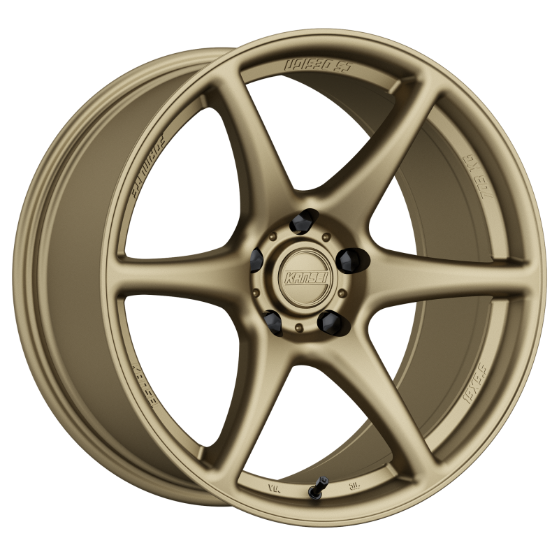 Kansei Wheels Kansei K11B Tandem 19x10.5in / 5x114.3 BP / 12mm Offset / 73.1mm Bore - Bronze Wheel