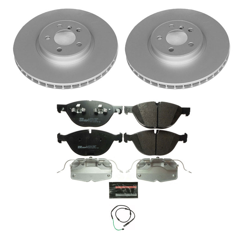 PowerStop Power Stop 11-18 BMW X5 Front Euro-Stop Brake Kit