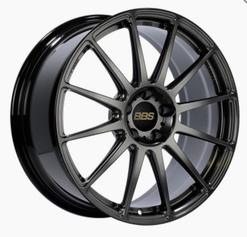 BBS FS 19x8.5 5x112 ET42 Diamond Black Wheel -82mm PFS/Clip Required