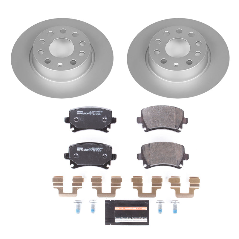 PowerStop Power Stop 2013 Audi A3 Quattro Rear Euro-Stop Brake Kit