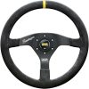 OMP Racing OMP Velocita Superleggero Suede Leather 350mm Diameter Steering Wheel Black