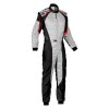 OMP Racing OMP KS-3 Overall Grey/Black - Size 120 (For Children)