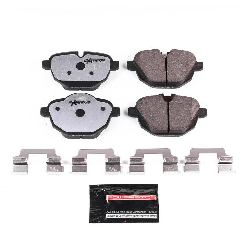 PowerStop Power Stop 11-16 BMW 528i Rear Z26 Extreme Street Brake Pads w/Hardware