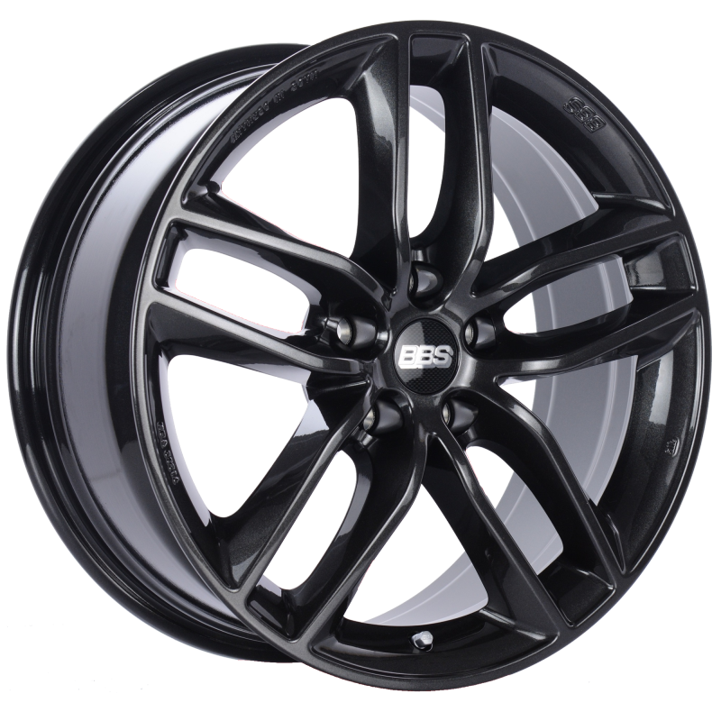 BBS SX 17x7.5 5x120 ET37 Crystal Black Wheel -72.5mm