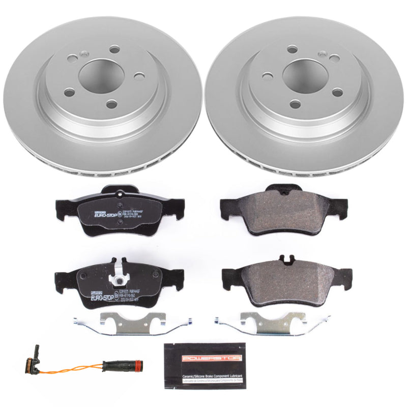 PowerStop Power Stop 12-13 Mercedes-Benz S350 Rear Euro-Stop Brake Kit