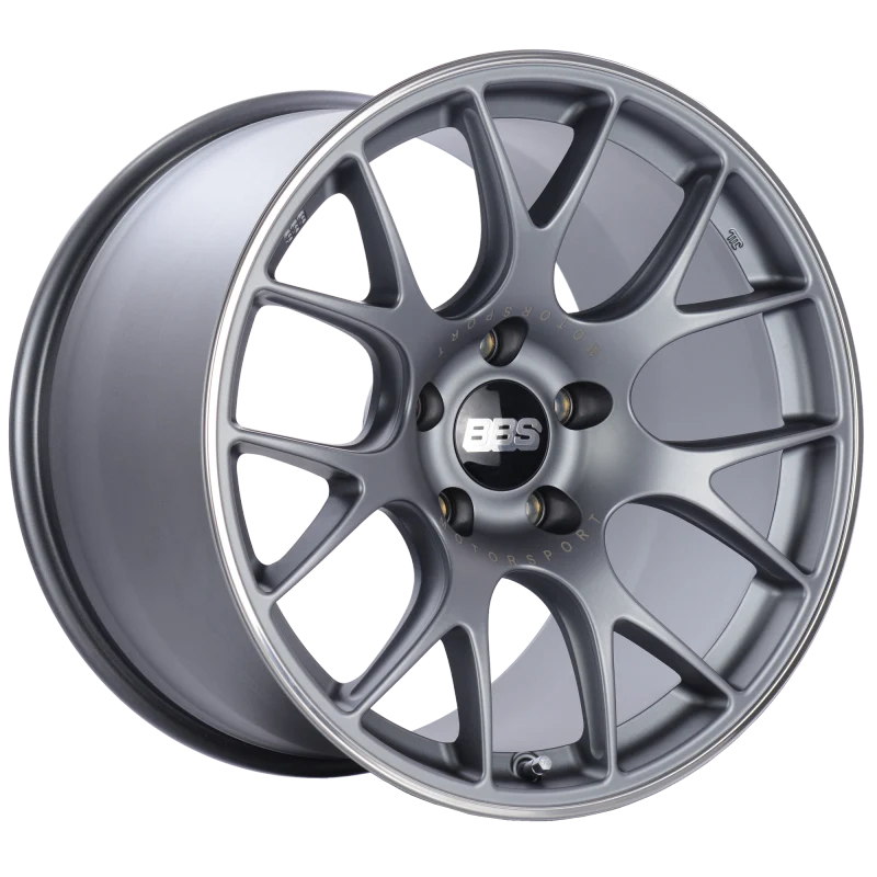 BBS Wheel and Tire Pkg - 2x 20x9.5 2x 20x10.5 BBS CH-R Satin Titanium w/ Toyo R888R Tires